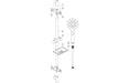 Seren Round Push Button Shower Kit