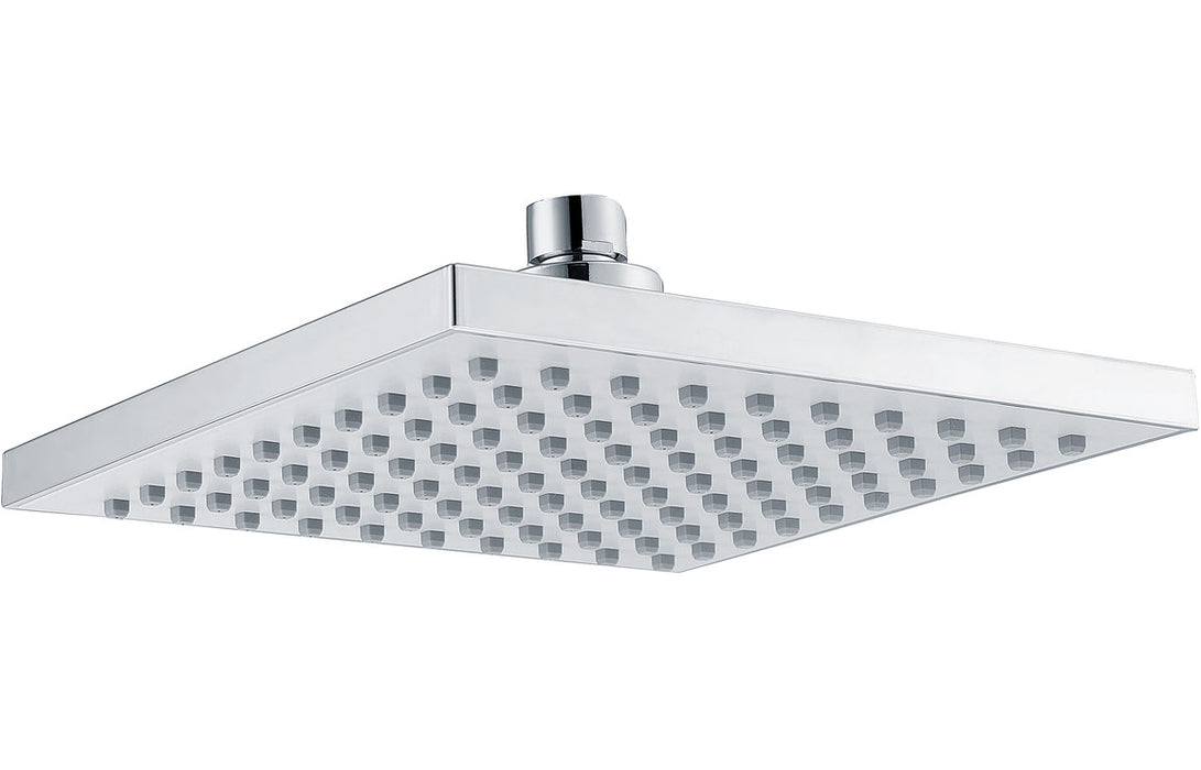 Eclipse 200mm Square Showerhead - Chrome