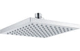 Eclipse 200mm Square Showerhead - Chrome