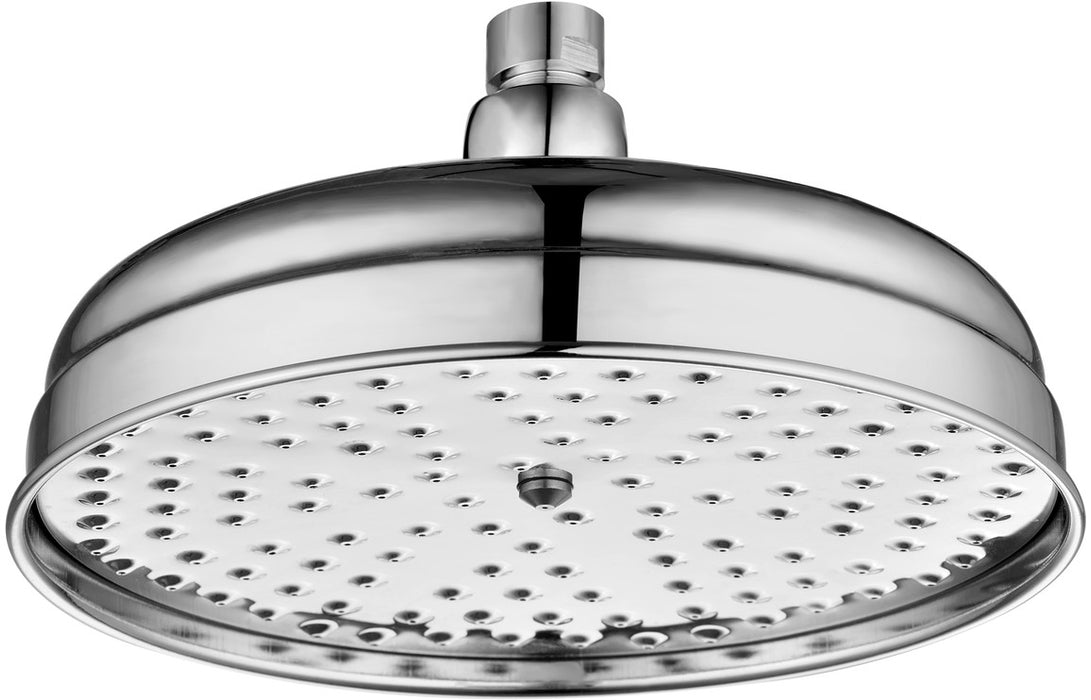 Carrick 200mm Round Traditional Showerhead - Chrome