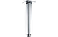 Eclipse 180mm Square Ceiling Arm - Chrome