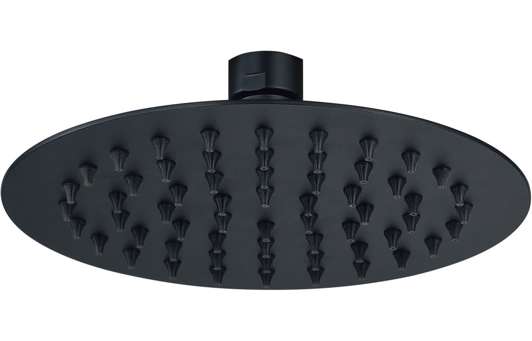 Seren Round Shower Valve & Kit Pack 3 - Matt Black