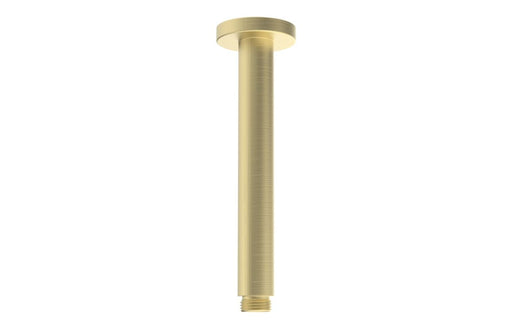 Seren 180mm Round Ceiling Arm - Brushed Brass