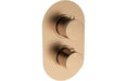 Seren Round Shower Valve & Kit Pack 1 - Brushed Bronze
