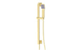 Eclipse Square Riser Rail Kit w/Elbow & Handset - Brushed Brass