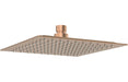 Eclipse 200mm Square Ultraslim Showerhead - Brushed Bronze