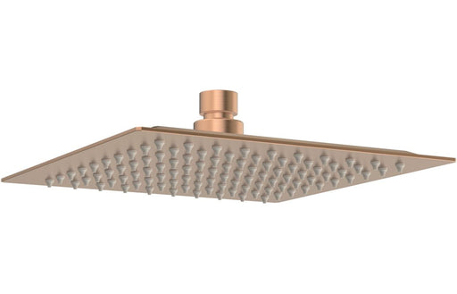 Eclipse 200mm Square Ultraslim Showerhead - Brushed Bronze