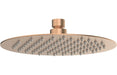 Seren 200mm Round Ultraslim Showerhead - Brushed Bronze