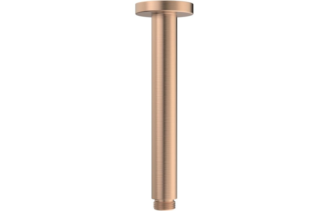Seren 180mm Round Ceiling Arm - Brushed Bronze