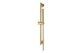 Vema Tiber Riser, Handset & Hose Set - Brushed Brass