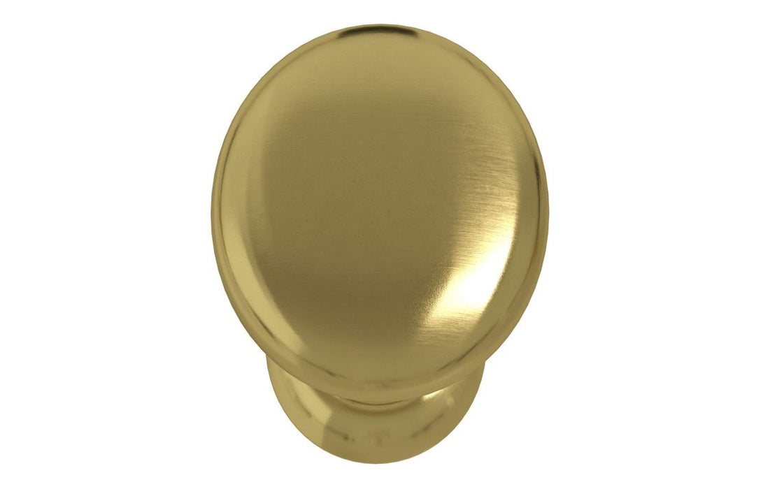 38mm Round Knob Handle - Brushed Brass