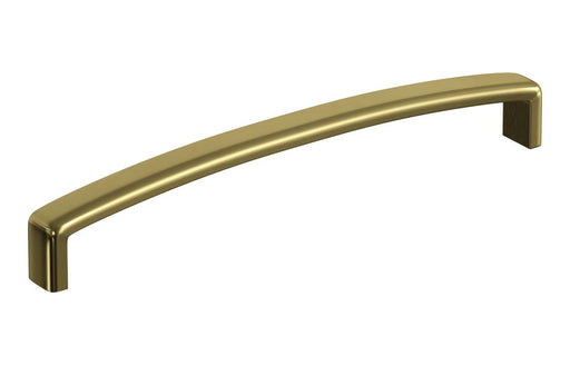170mm Chunky D-Shape Handle - Brushed Brass