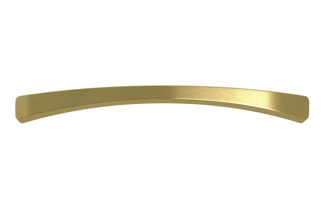 170mm Bow Handle - Brushed Brass