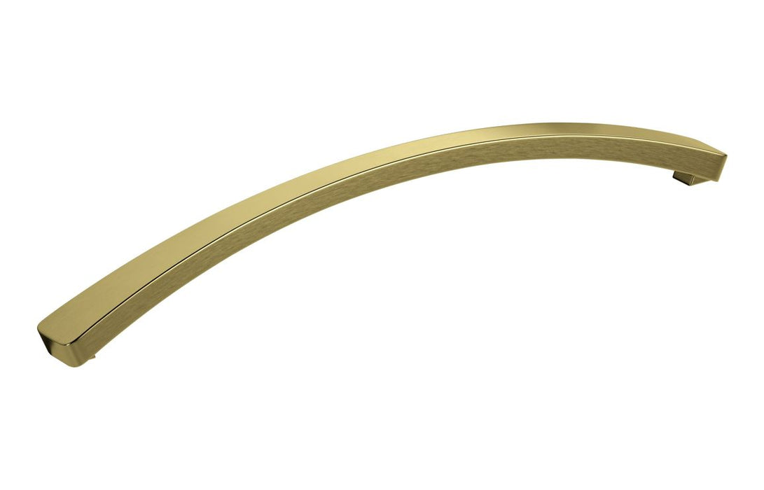 170mm Bow Handle - Brushed Brass