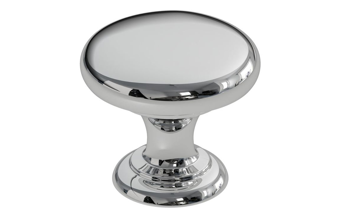 38mm Round Knob Handle - Chrome
