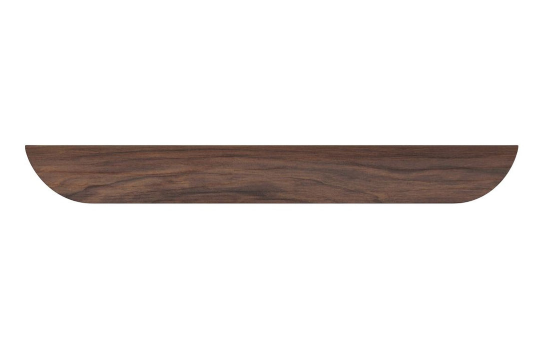 400mm Dome Handle - Walnut