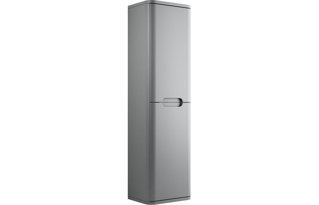 Lavena 350mm 2 Door Wall Hung Tall Unit - Matt Grey