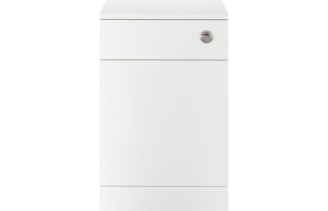 Scena 500mm WC Unit & BTW Pan Pack - White Gloss