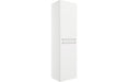 Deco 454mm Wall Hung 2 Door Tall Unit - White Gloss