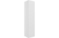 Accent 350mm Wall Hung 1 Door Tall Unit - Matt White
