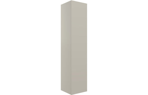 Accent 350mm Wall Hung 1 Door Tall Unit - Matt Latte