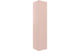 Accent 350mm Wall Hung 1 Door Tall Unit - Matt Antique Rose