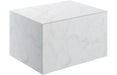 Origin 600mm Wall Hung Storage Drawer - White Marble