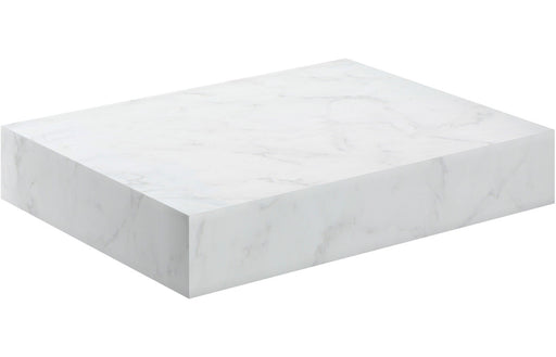 Origin 600mm Wall Hung Basin Shelf - White Marble