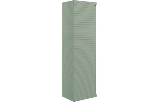 Parallel 350mm Wall Hung 1 Door Tall Unit - Matt Willow Green