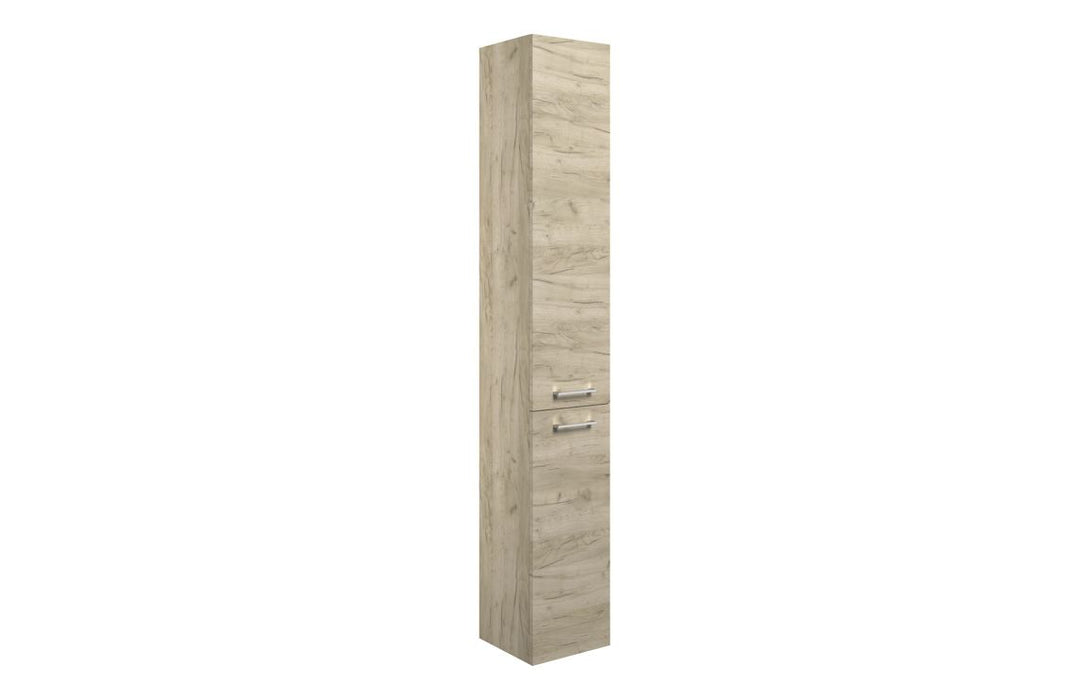 Pulse 350mm Floor Standing 2 Door Tall Unit - Oak