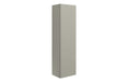 Celeste 350mm Wall Hung 1 Door Tall Unit - Matt Latte