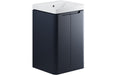 Lavena 500mm 2 Door Floor Standing Cloakroom Basin Unit - Matt Indigo