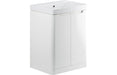 Lavena 605mm 2 Door Floor Standing Basin Unit - White Gloss