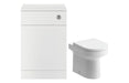 Scena 500mm WC Unit & BTW Pan Pack - White Gloss