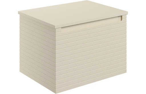 Parallel 600mm Wall Hung 1 Drawer Basin Unit & Worktop - Matt Cotton