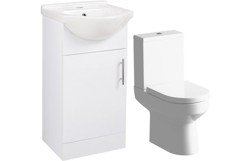 Scena 650mm Vanity & C/C Toilet Pack