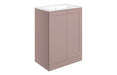Windsor 615mm Floor Standing 2 Door Basin Unit & Basin - Matt Peony