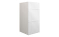 Eton 300mm Standard 3 Drawer Unit - White Gloss