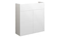 Eton 600mm Slim Basin Unit - White Gloss