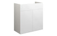 Eton 600mm Standard Basin Unit - White Gloss