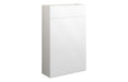 Eton 500mm Slim WC Unit - White Gloss