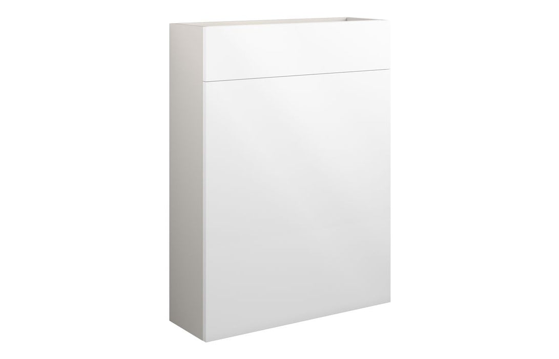 Eton 600mm Slim WC Unit - White Gloss