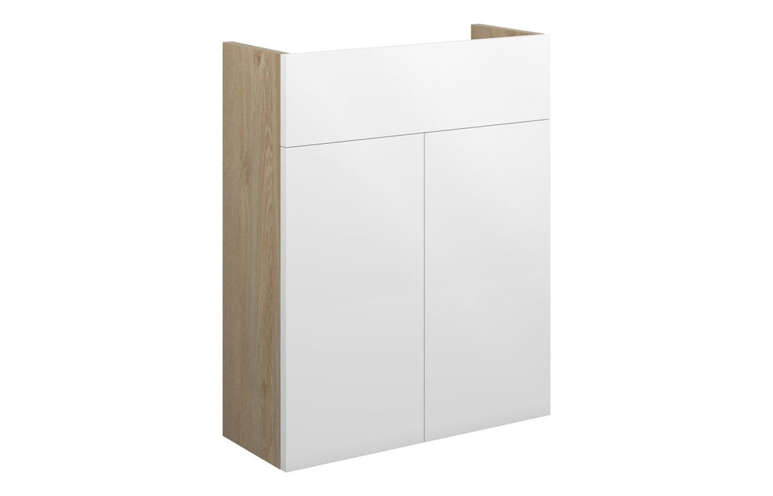 Eton 500mm Slim Basin Unit - White Gloss