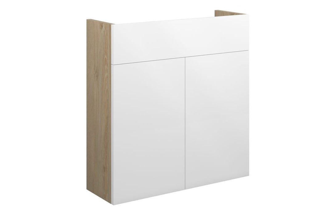 Eton 600mm Slim Basin Unit - White Gloss