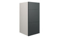 Eton 300mm Standard 3 Drawer Unit - Matt Graphite Grey