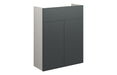Eton 500mm Slim Basin Unit - Matt Graphite Grey