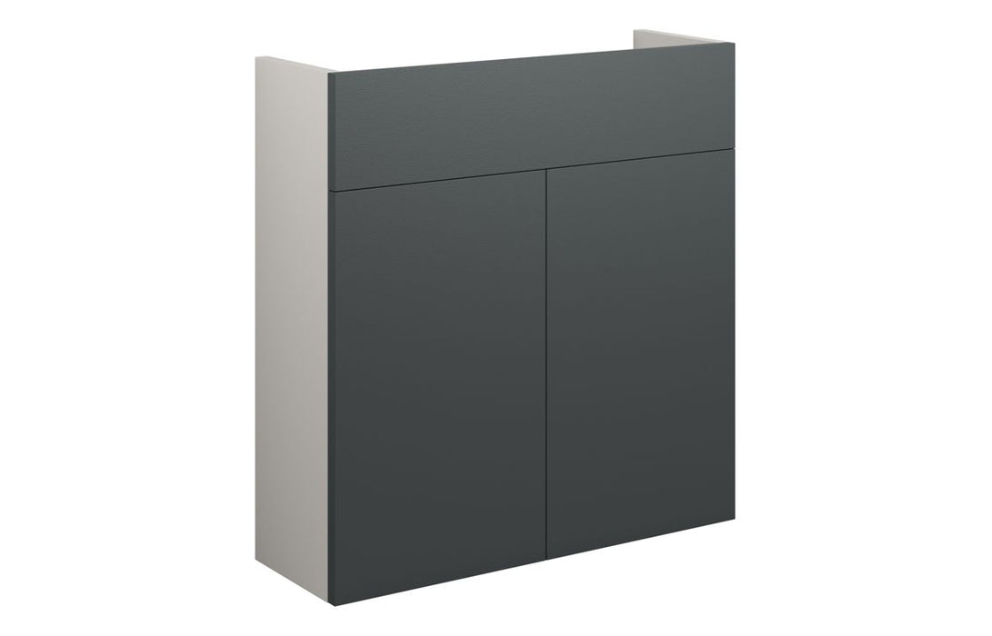 Eton 600mm Slim Basin Unit - Matt Graphite Grey