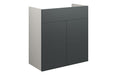 Eton 600mm Standard Basin Unit - Matt Graphite Grey