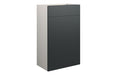Eton 500mm Standard WC Unit - Matt Graphite Grey