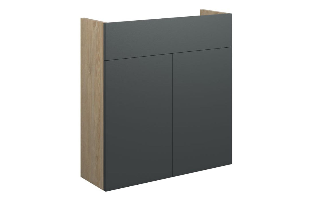 Eton 600mm Slim Basin Unit - Matt Graphite Grey